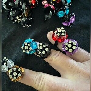 Bundle Costume Jewelry Rings (33)